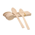 Eco friendly handmade wood material mini wooden spoon soup spoon